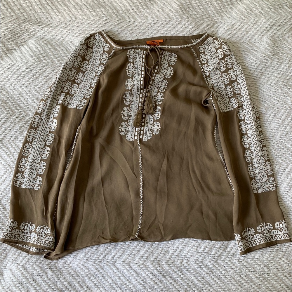 Tory Burch 100% Silk Shirt